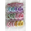12li Karışık Renk Helezon ve Havlu Toka Set