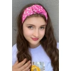 3lü Pembe Renk Çocuk Saç Bandı Set