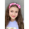 3lü Pembe Renk Çocuk Saç Bandı Set