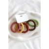 5lı Karışık Renk Helezon Lastik Toka