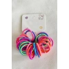 Karışık Renk Lastik Toka Set (Küçük Boy)
