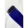 Yan Çıt Çıt Postiş / Lacivert Renk / 50 Cm