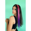 Yan Çıt Çıt Postiş / Ombre iki Renkli / 50 Cm