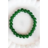 Yeşil Renk Boncuk detaylı Erkek Bileklik