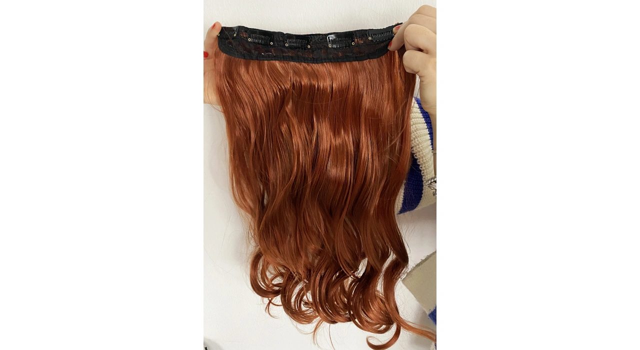 Isıya Dayanıklı Yarım Ay Saç Bakır / 70Cm / Dalgalı / 140Gr (13#)