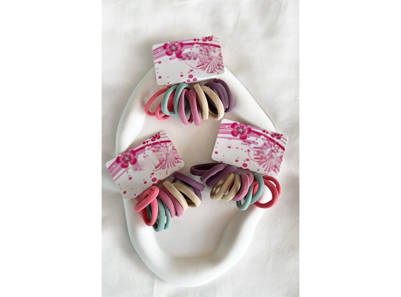 12li Karışık Renk Havlu Set Toka