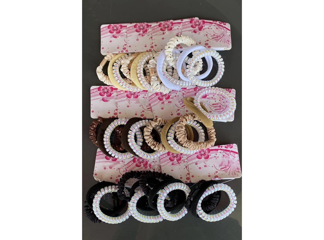 12li Karışık Renk Helezon ve Havlu Toka Set