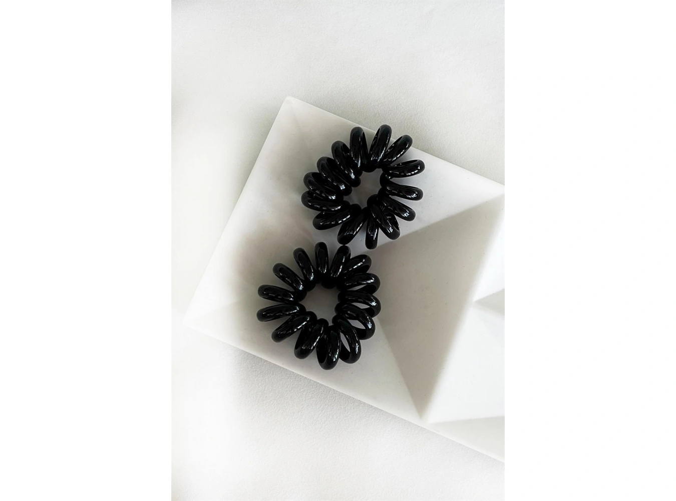 2li Siyah Renk Kalın Helezon Toka