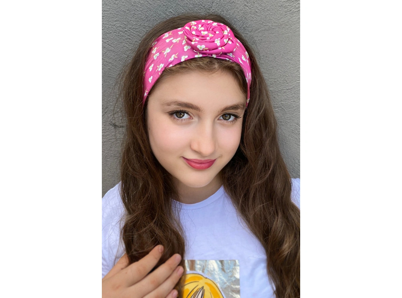 3lü Pembe Renk Çocuk Saç Bandı Set