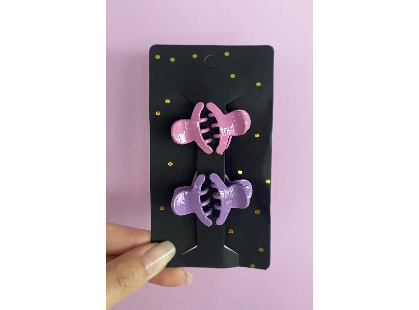 4lü Karışık Renk Küçük Boy Mandal Toka