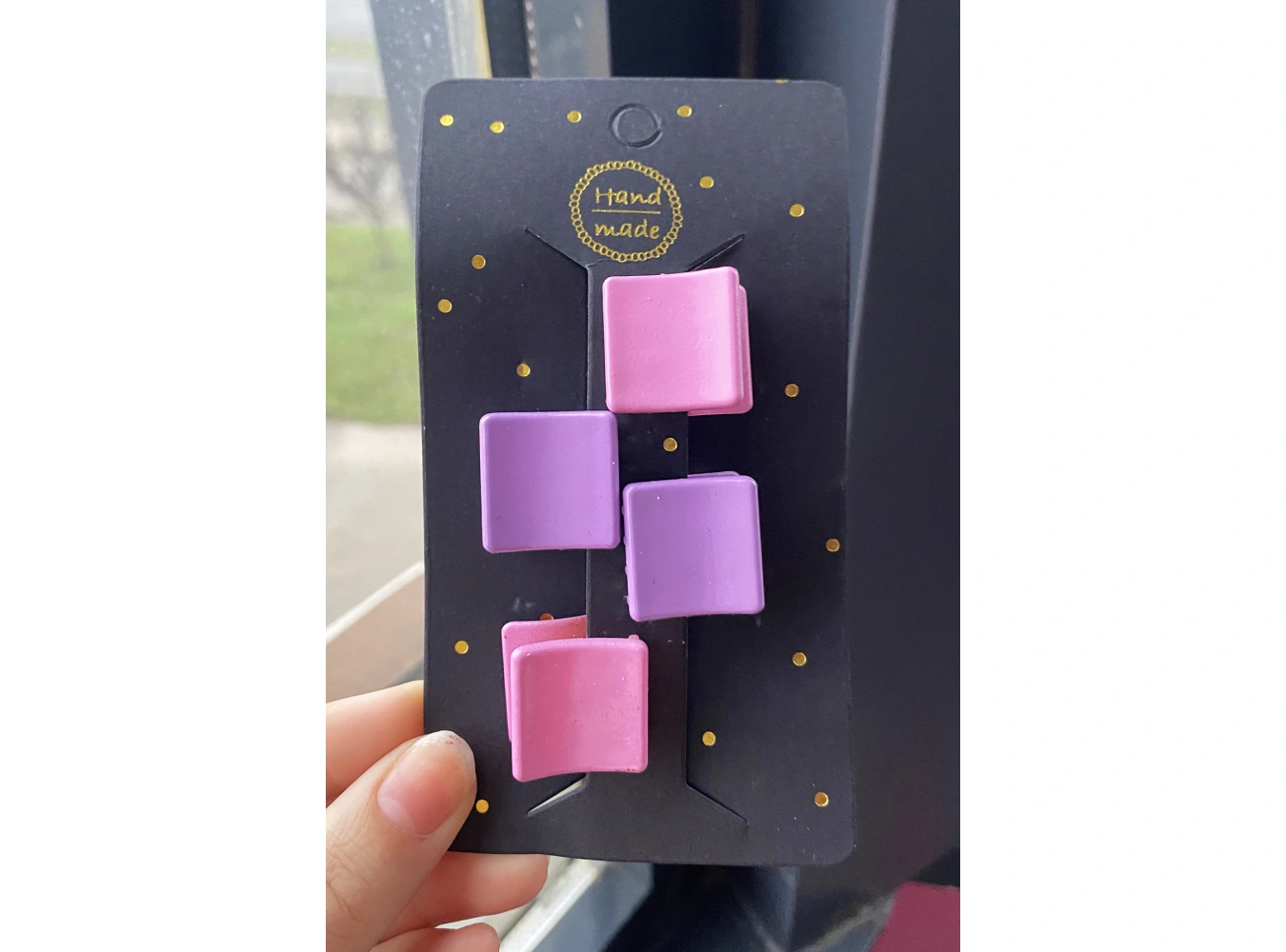 4lü Karışık Renk Küçük Mandal Toka Set