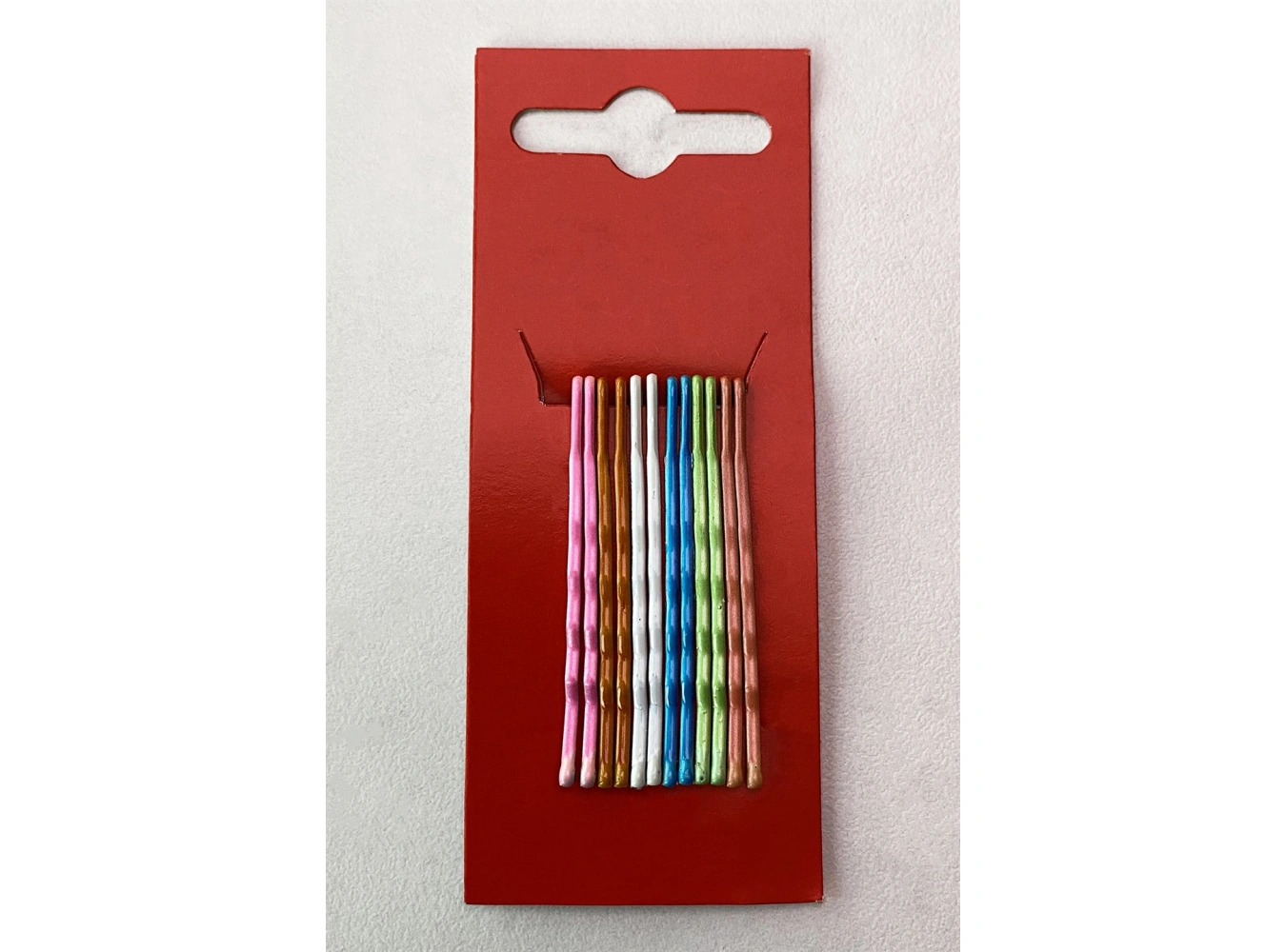 6 Çift Karışık Renk Tel Toka Set