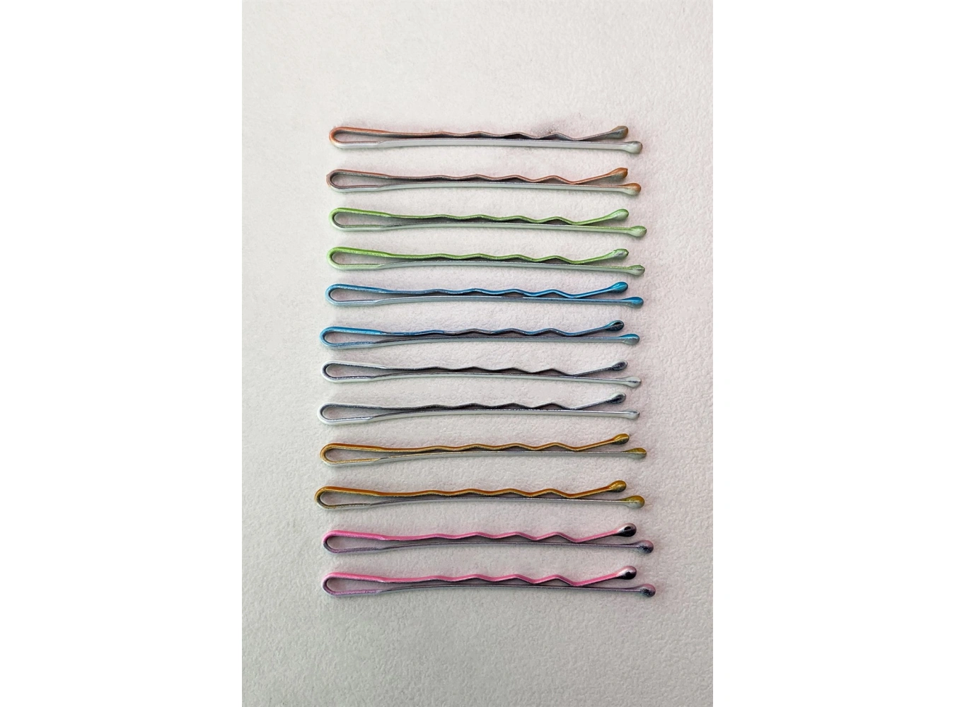 6 Çift Karışık Renk Tel Toka Set