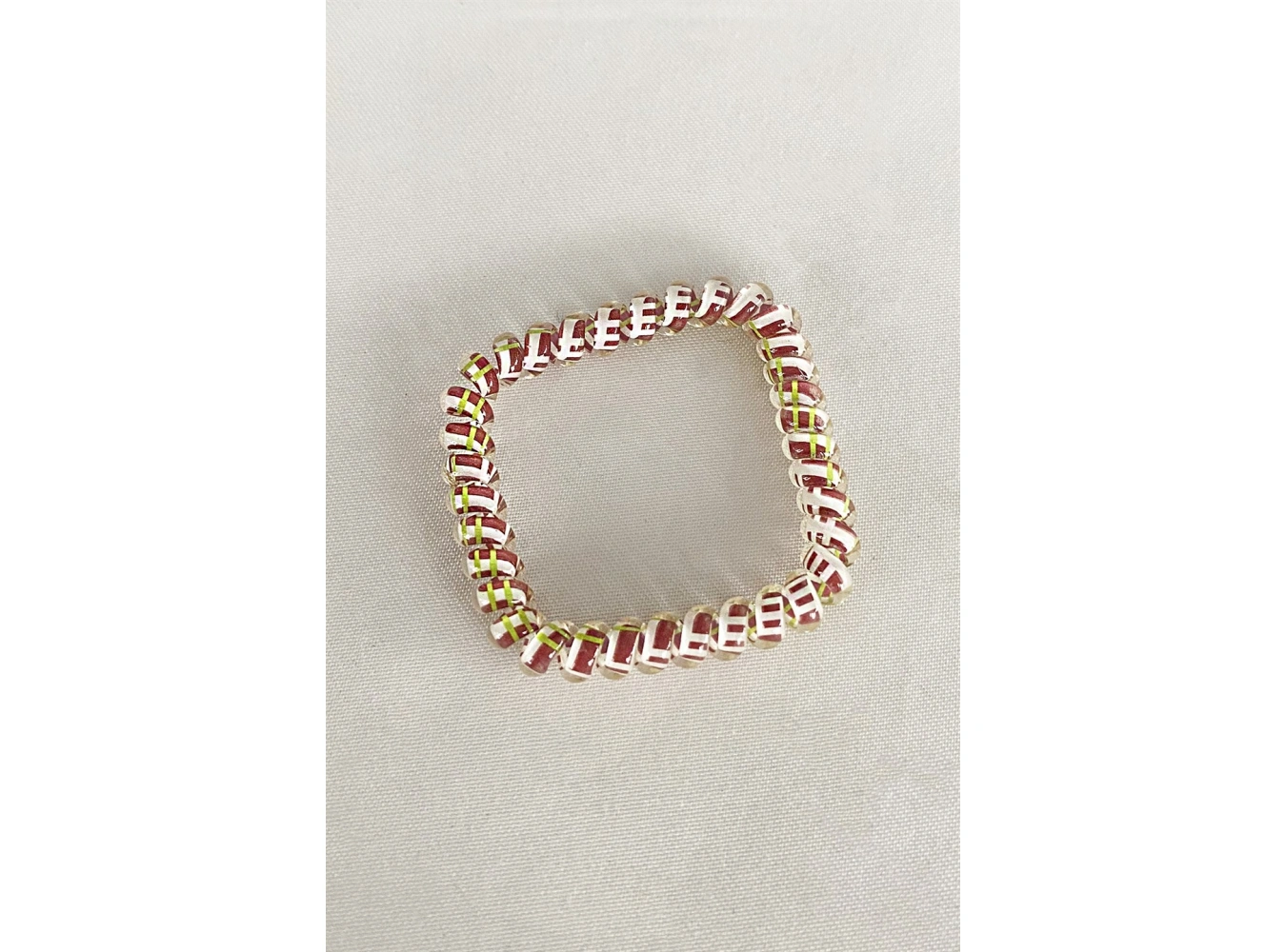 Beyaz Renk Helezon Lastik Toka