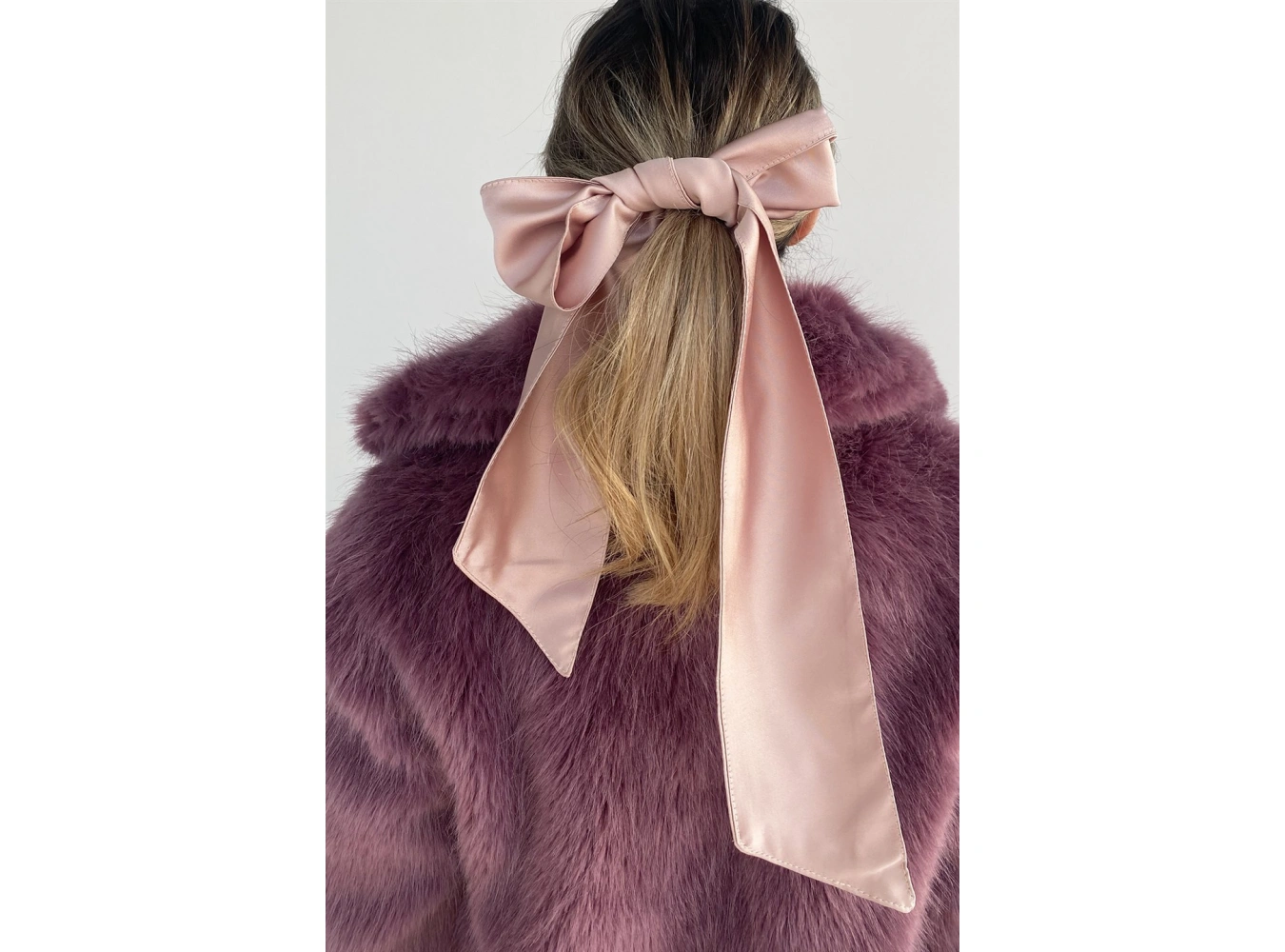 Gül Kurusu Renk Fular/Toka