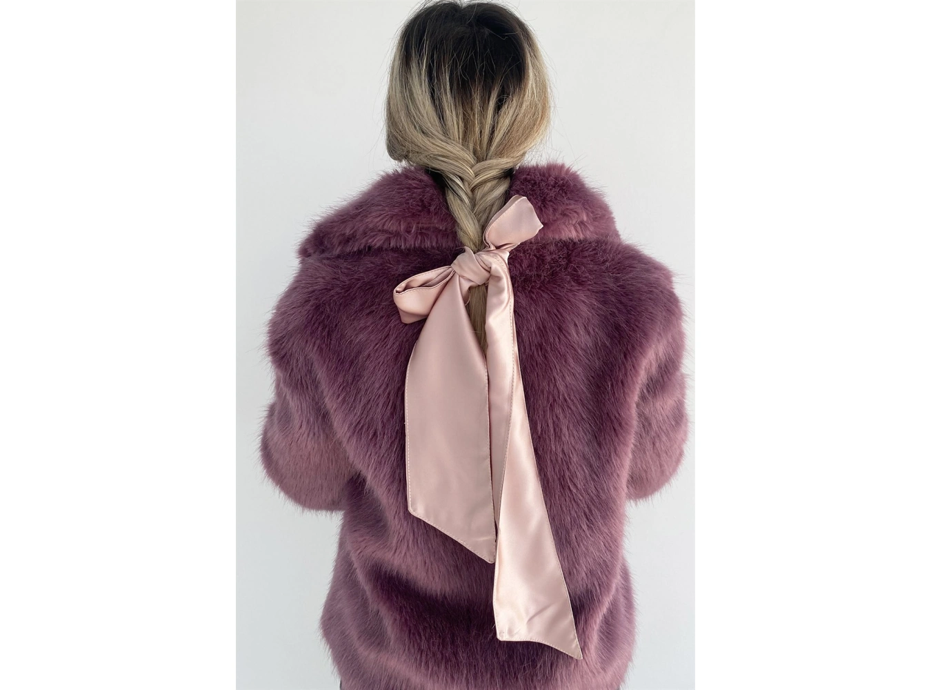 Gül Kurusu Renk Fular/Toka