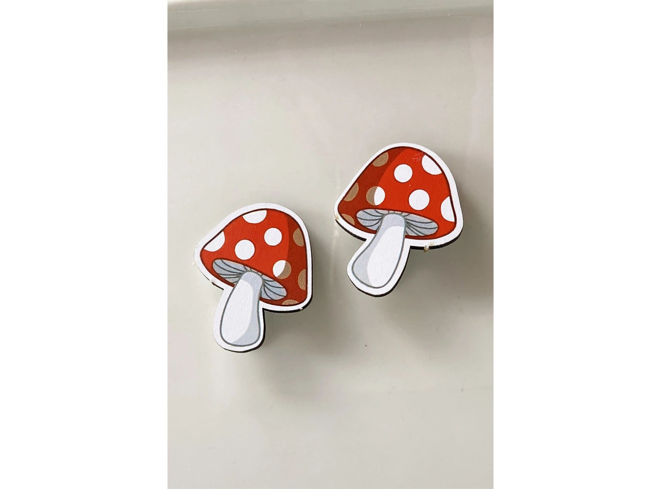 İkili Mantar Figürlü Çocuk Pens Toka Set