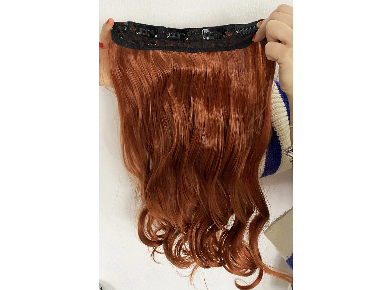 Isıya Dayanıklı Yarım Ay Saç Bakır / 70Cm / Dalgalı / 140Gr (13#)