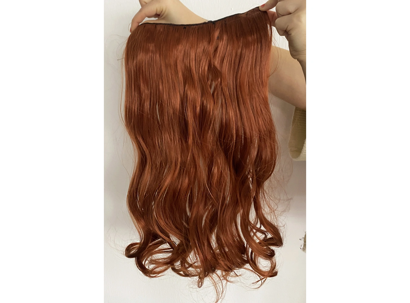 Isıya Dayanıklı Yarım Ay Saç Bakır / 70Cm / Dalgalı / 140Gr (13#)