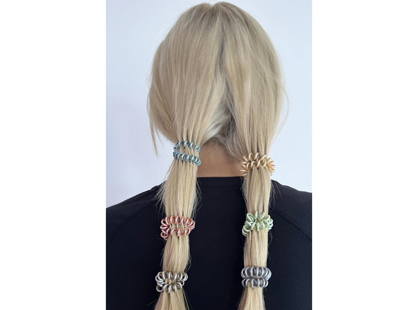 Karışık Renk 6lı Helezon Toka