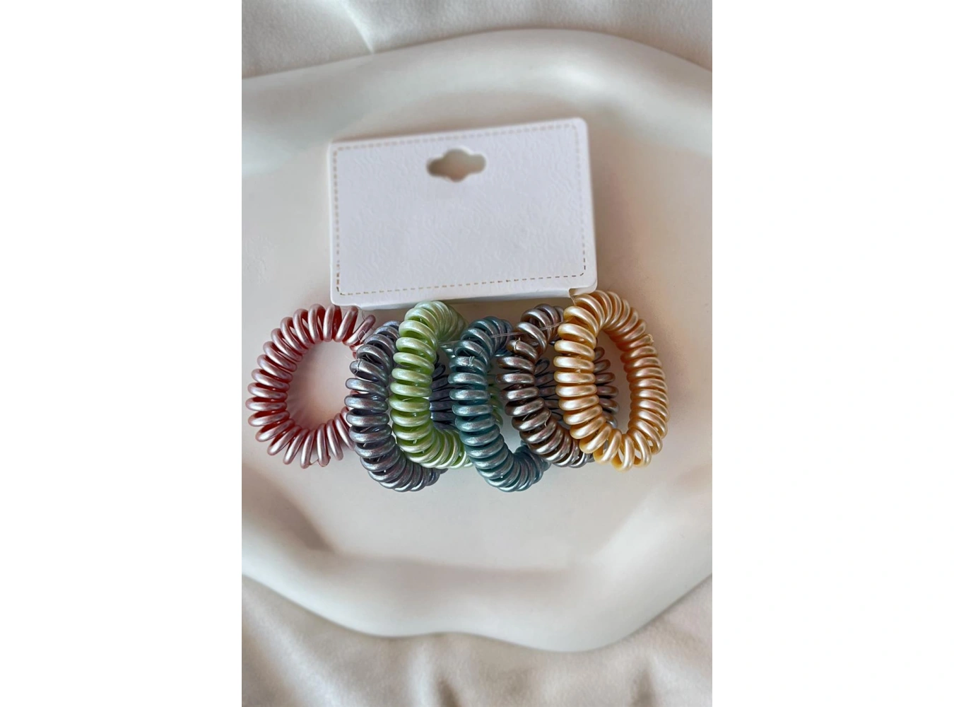 Karışık Renk 6lı Helezon Toka