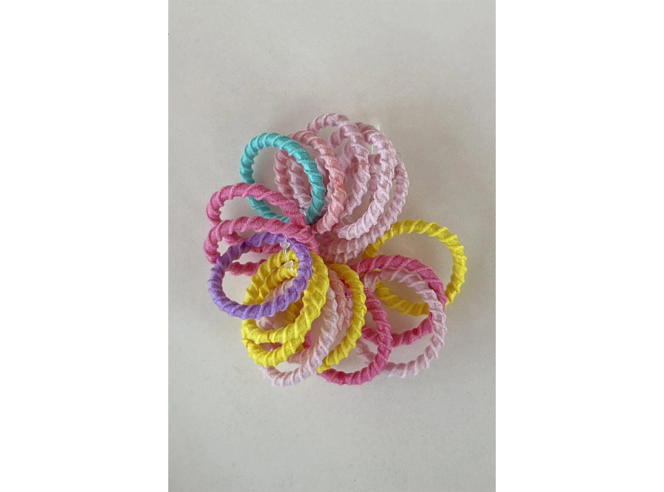 Karışık Renk Lastik Toka Set (Küçük Boy)