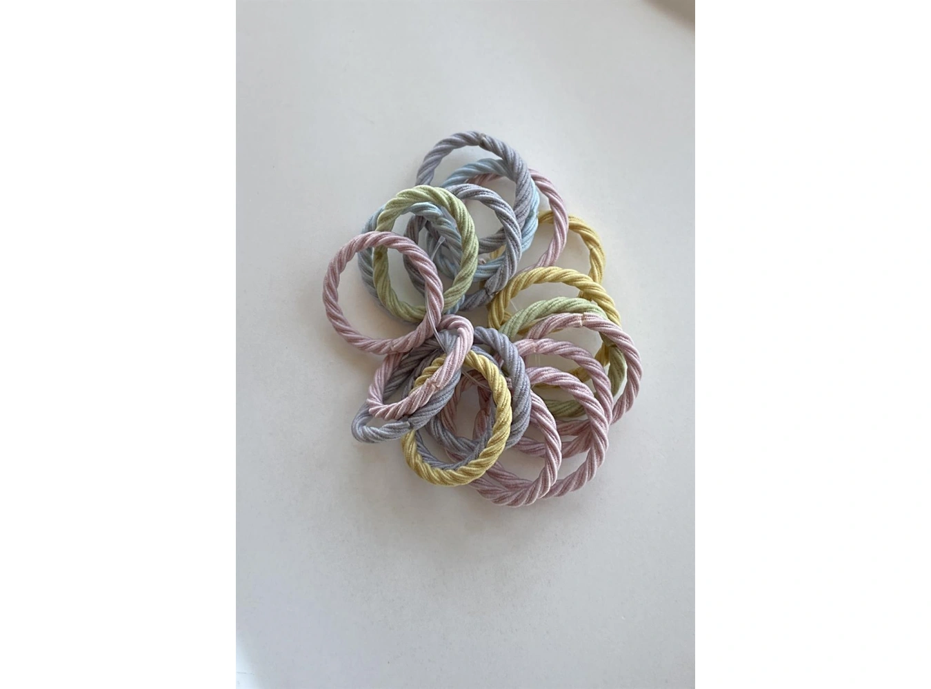 Karışık Renk Lastik Toka Set (Küçük Boy)