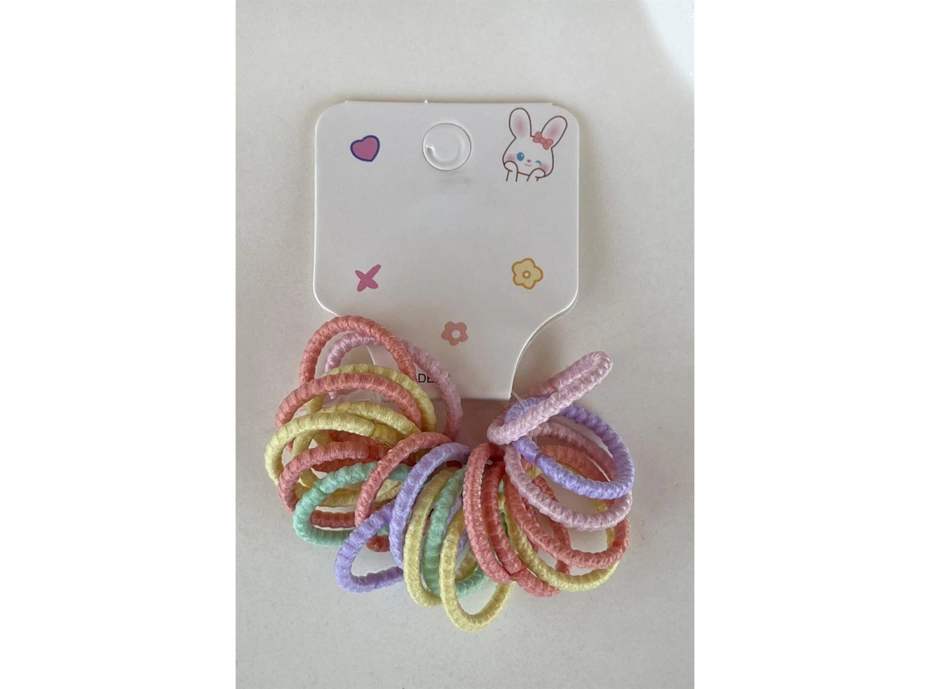 Karışık Renk Lastik Toka Set (Küçük Boy)