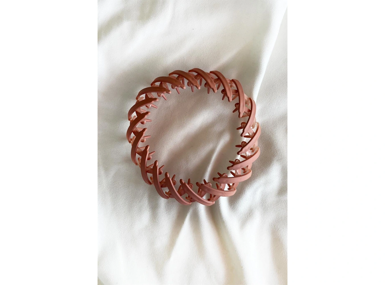 Pembe Renk Mat Saç Aparatı