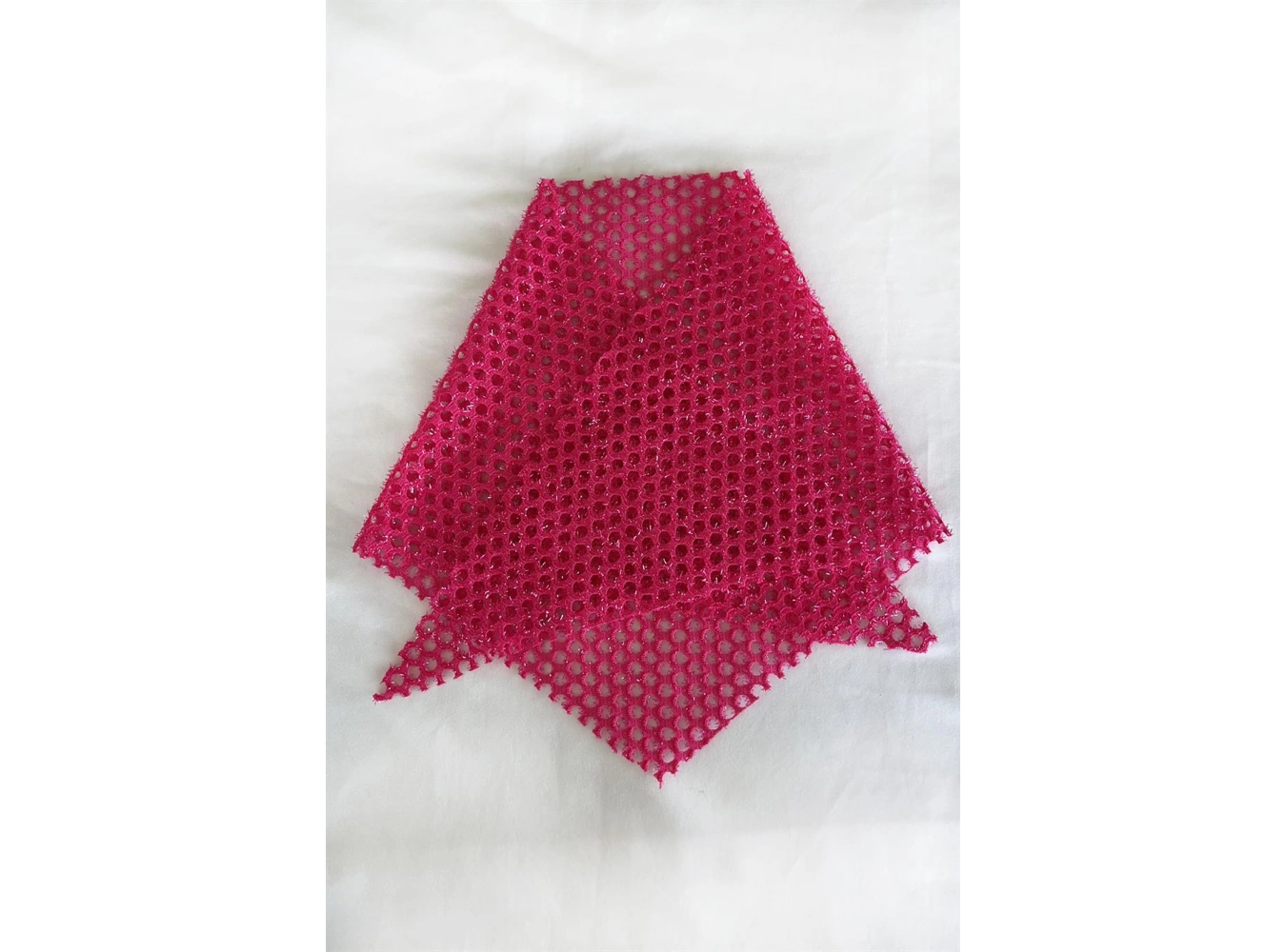 Pembe Renk Simli Fular