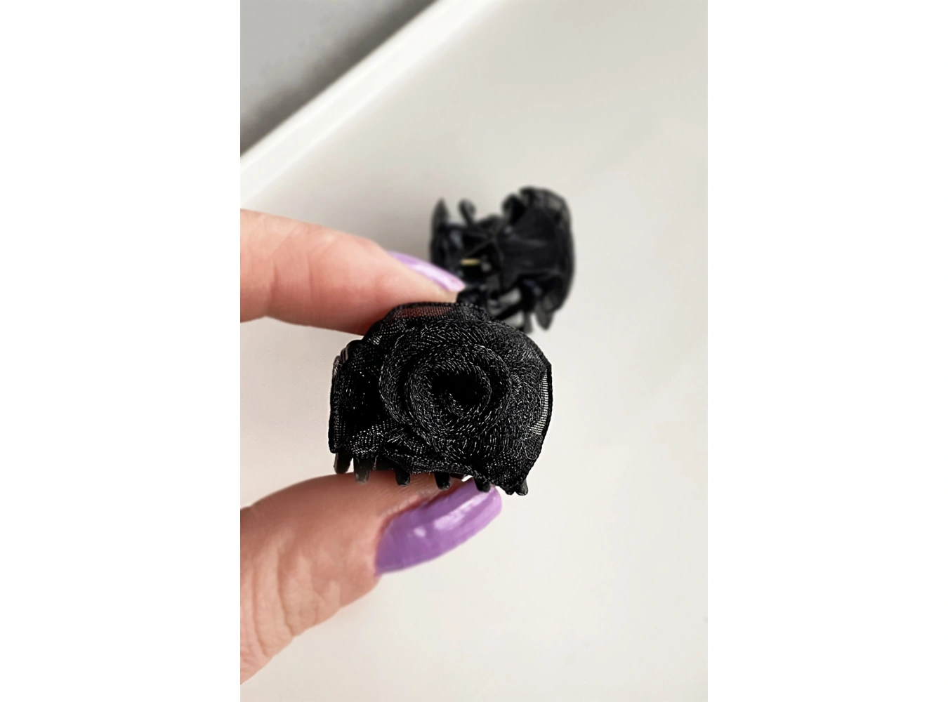 Siyah Renk İkili Mandal Toka Set