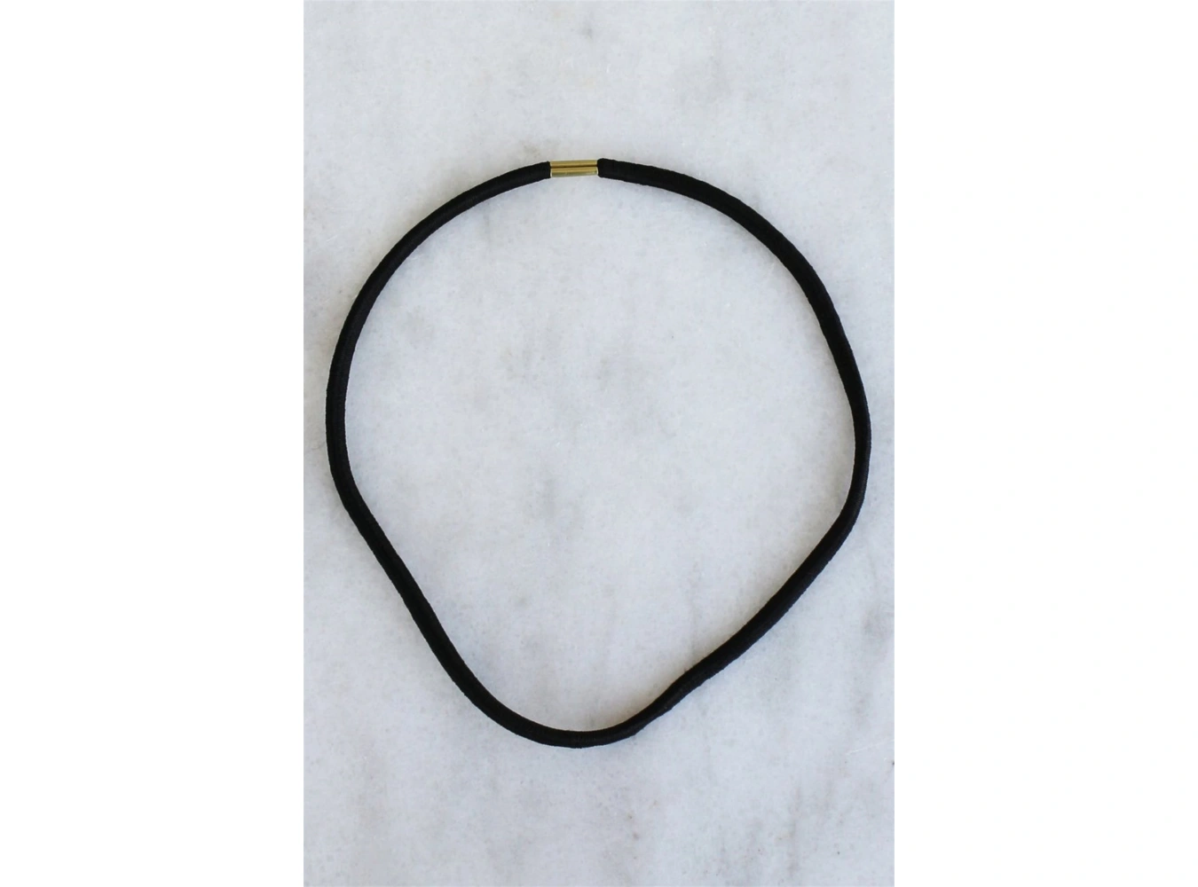 Siyah Renk Unisex İnce Saç Bandı