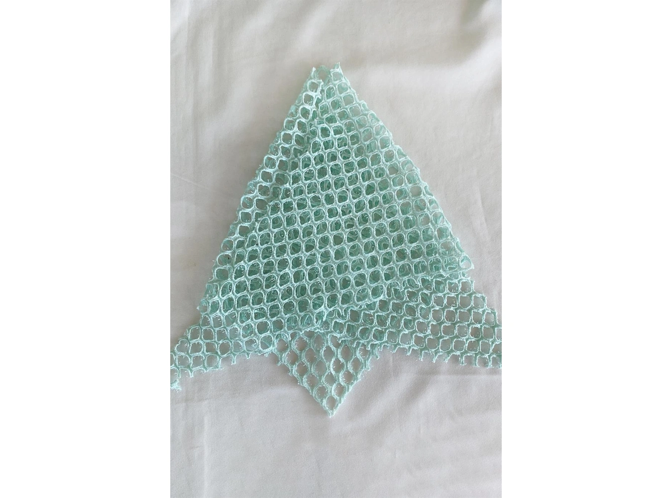 Su Yeşili Renk Simli Fular