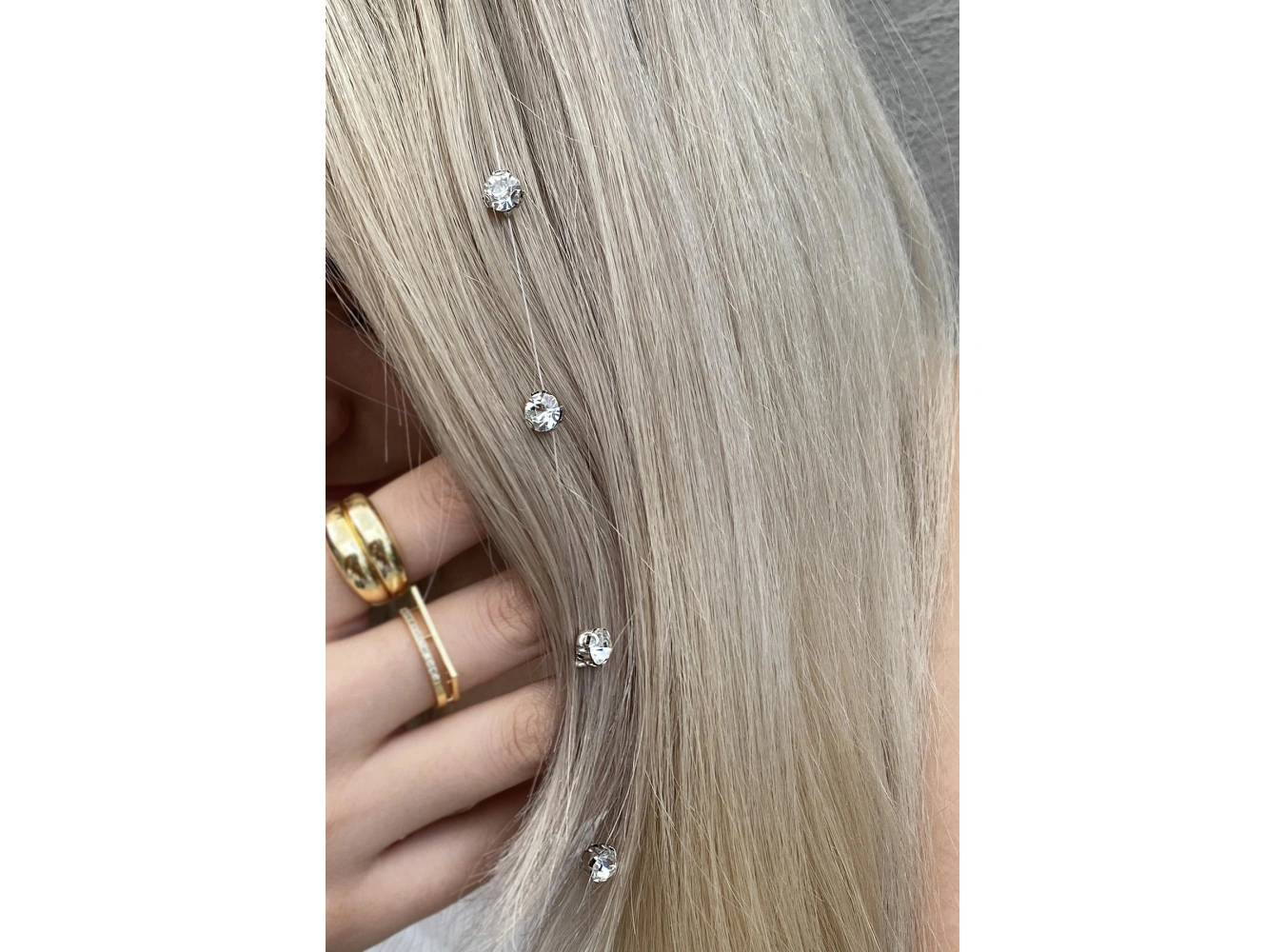 Taş Detaylı Çıtçıtlı Saç Aksesuarı