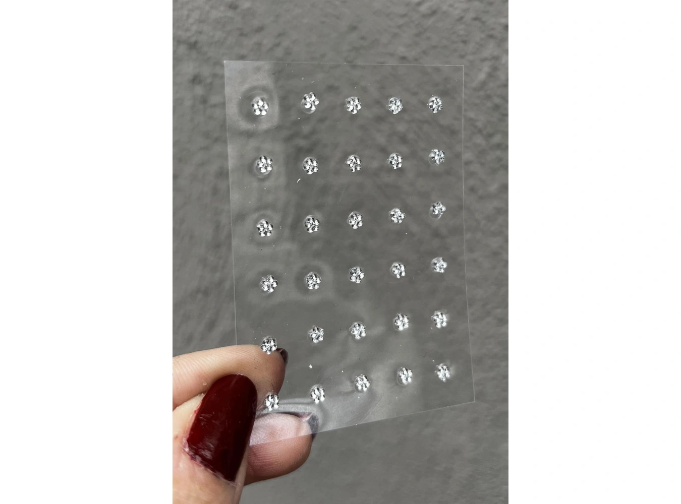 Vücut Ve Yüz Taşı/ Çiçek Figürlü Sticker