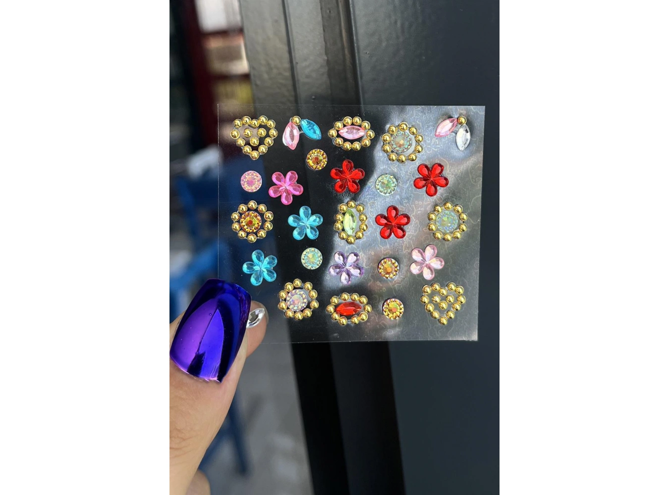 Vücut Ve Yüz Taşı/ Karışık Renk Sticker