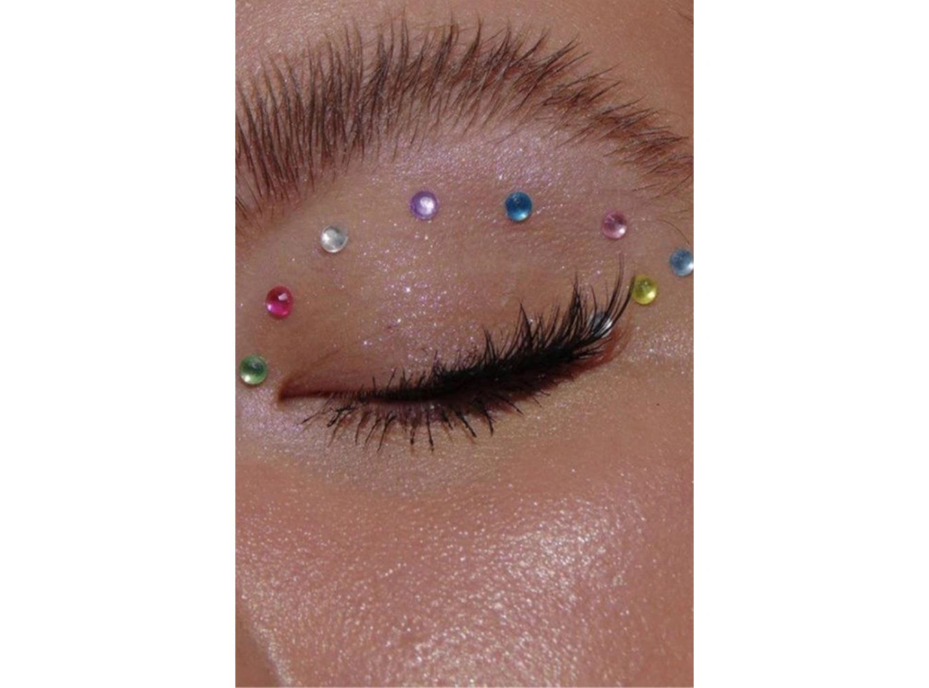 Vücut Ve Yüz Taşı/ Karışık Renk Sticker