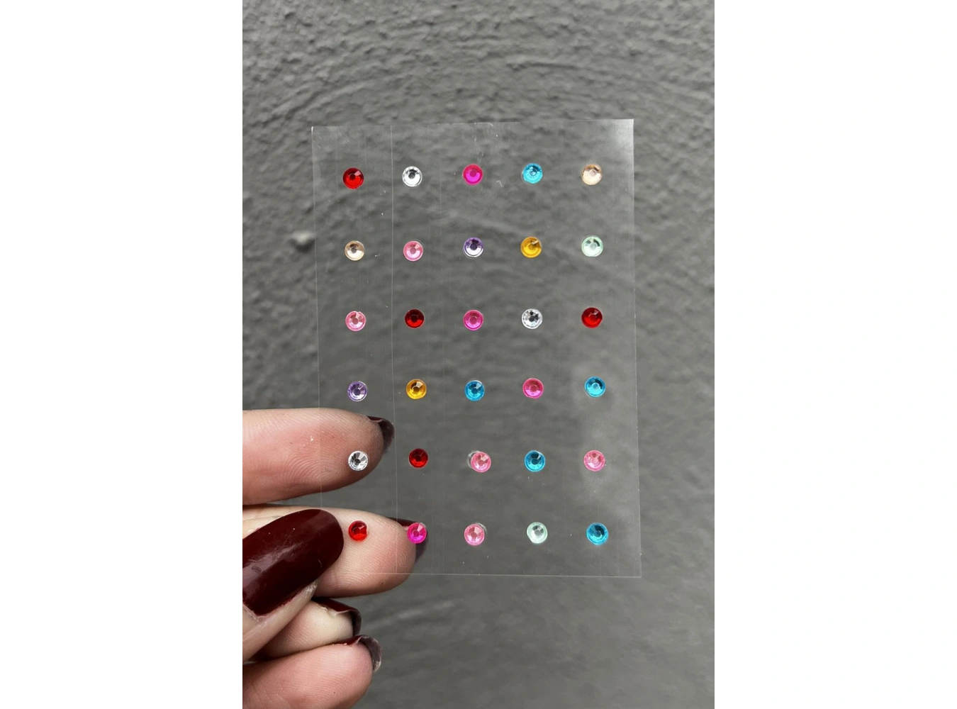 Vücut Ve Yüz Taşı/ Karışık Renk Sticker