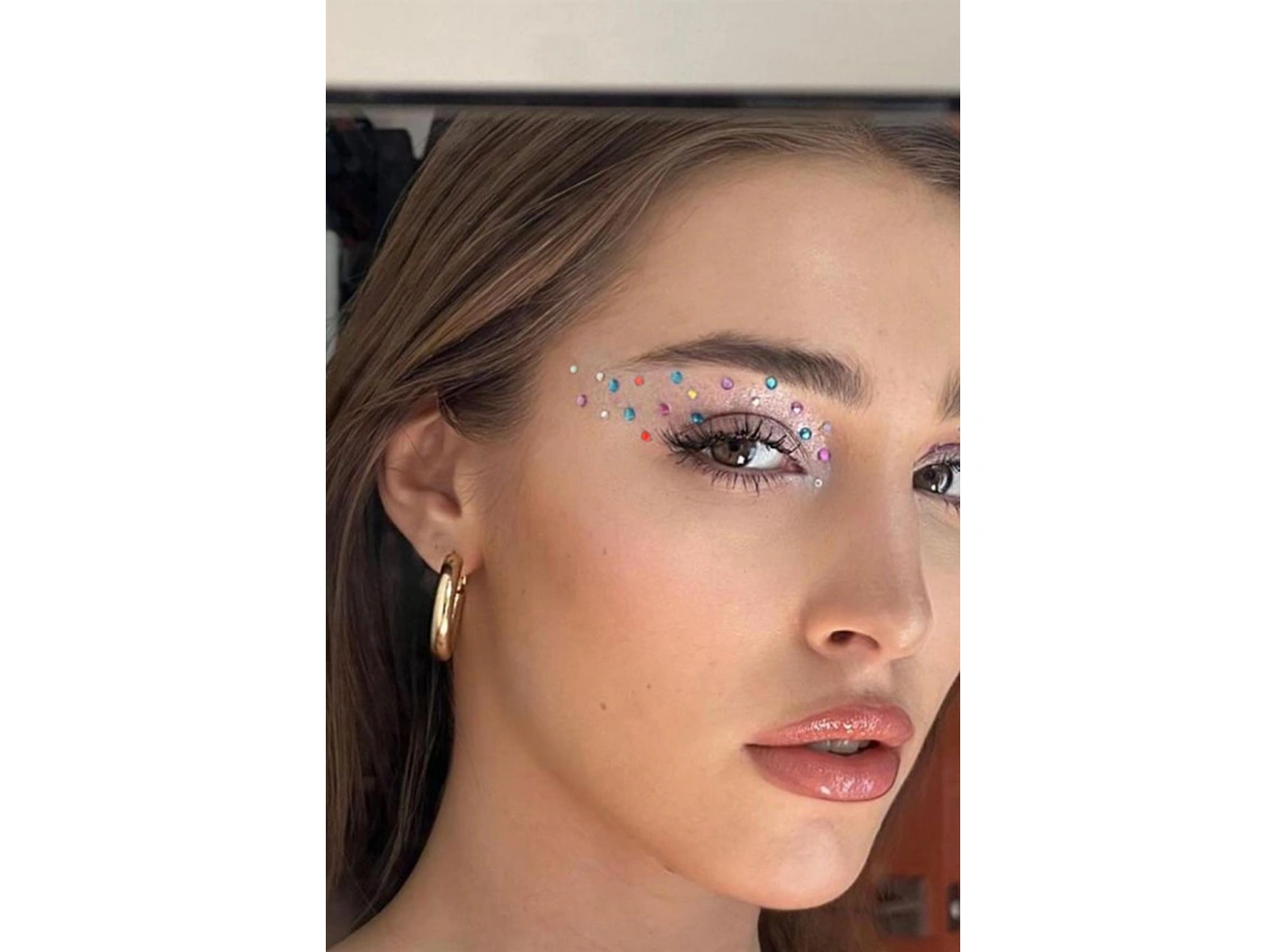 Vücut Ve Yüz Taşı/ Karışık Renk Sticker