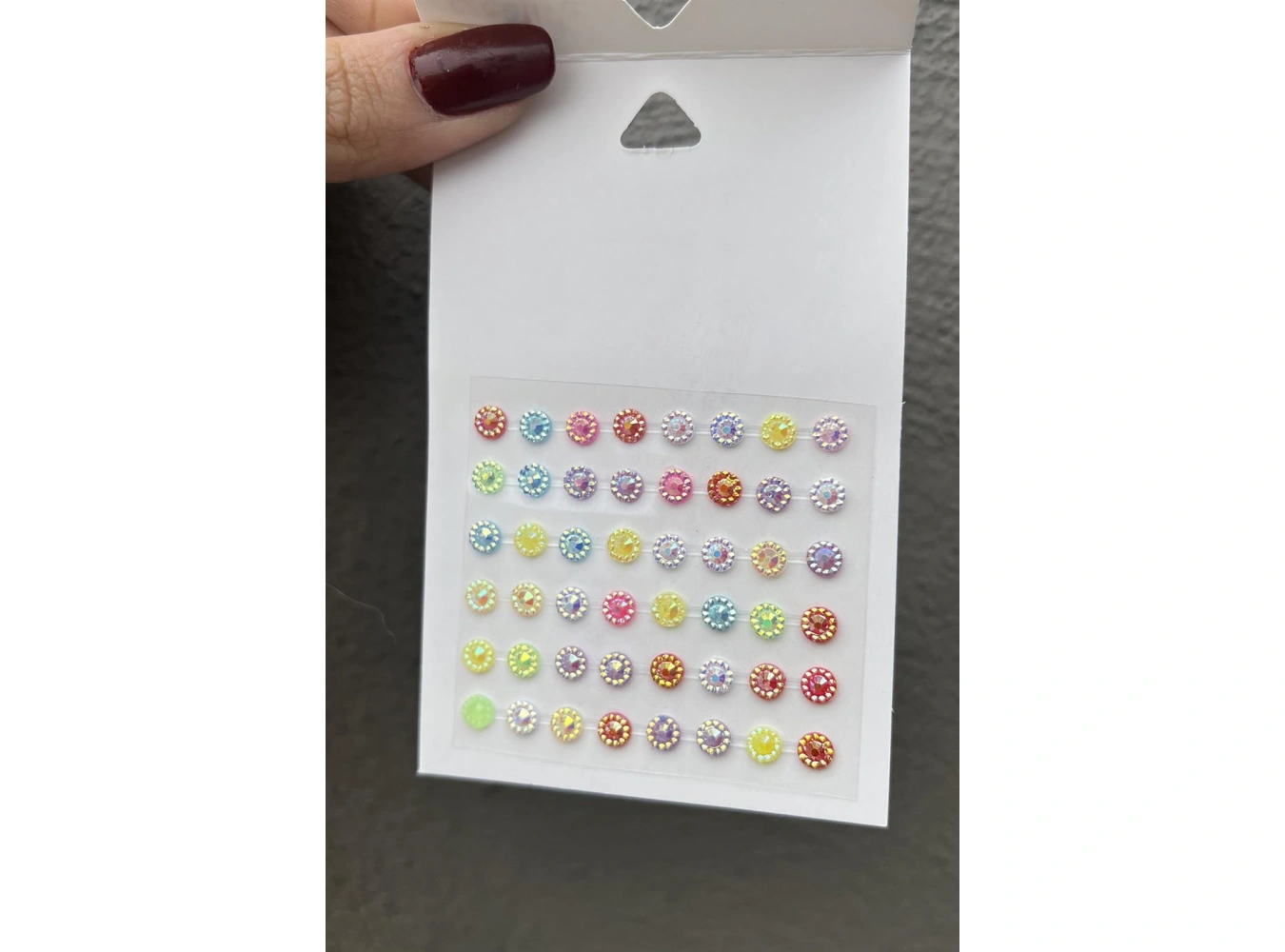 Vücut Ve Yüz Taşı/ Karışık Renk Taşlı Sticker