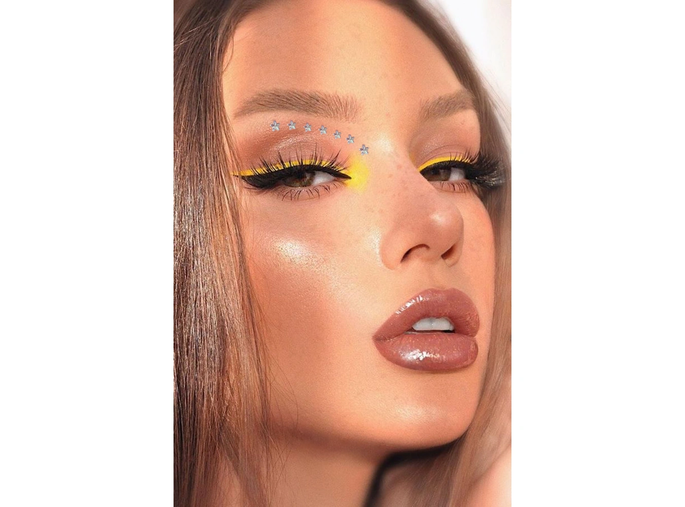 Vücut Ve Yüz Taşı/ Yıldız Figürlü Sticker