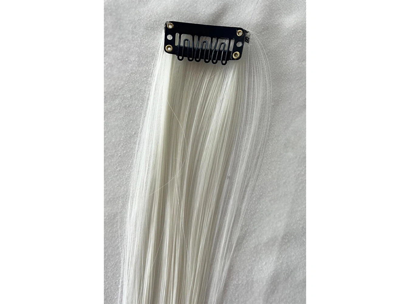 Yan Çıt Çıt Postiş / 2 Renk Ombre / 50 Cm