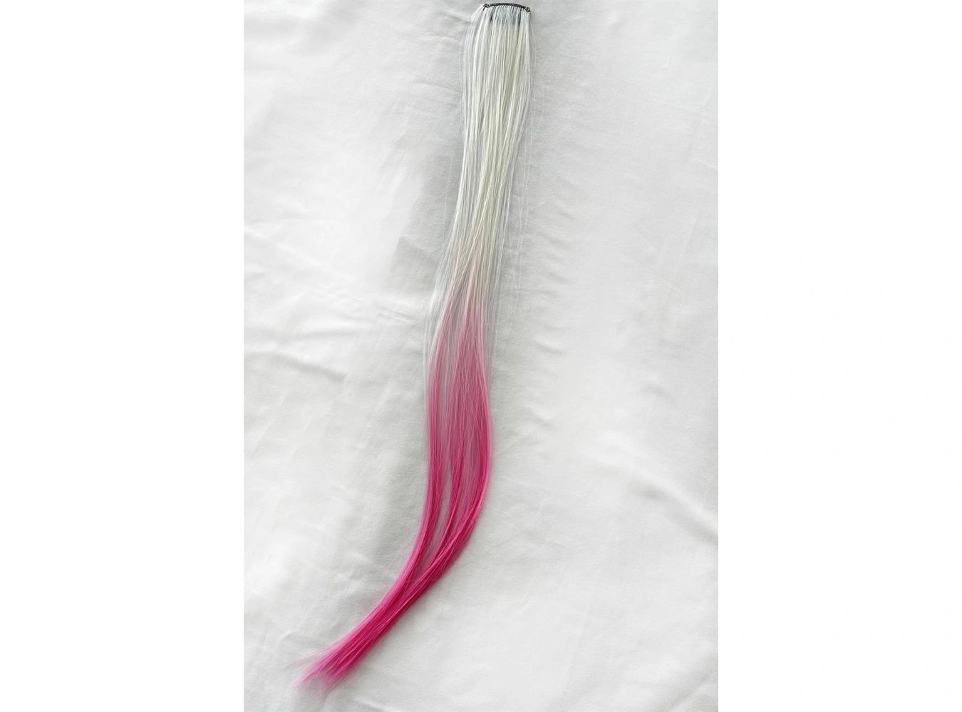 Yan Çıt Çıt Postiş / 2 Renk Ombre / 50 Cm