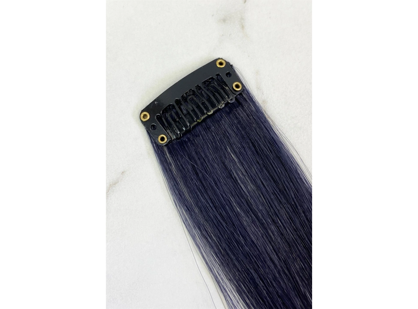 Yan Çıt Çıt Postiş / 2 Renk Ombre / 50 Cm