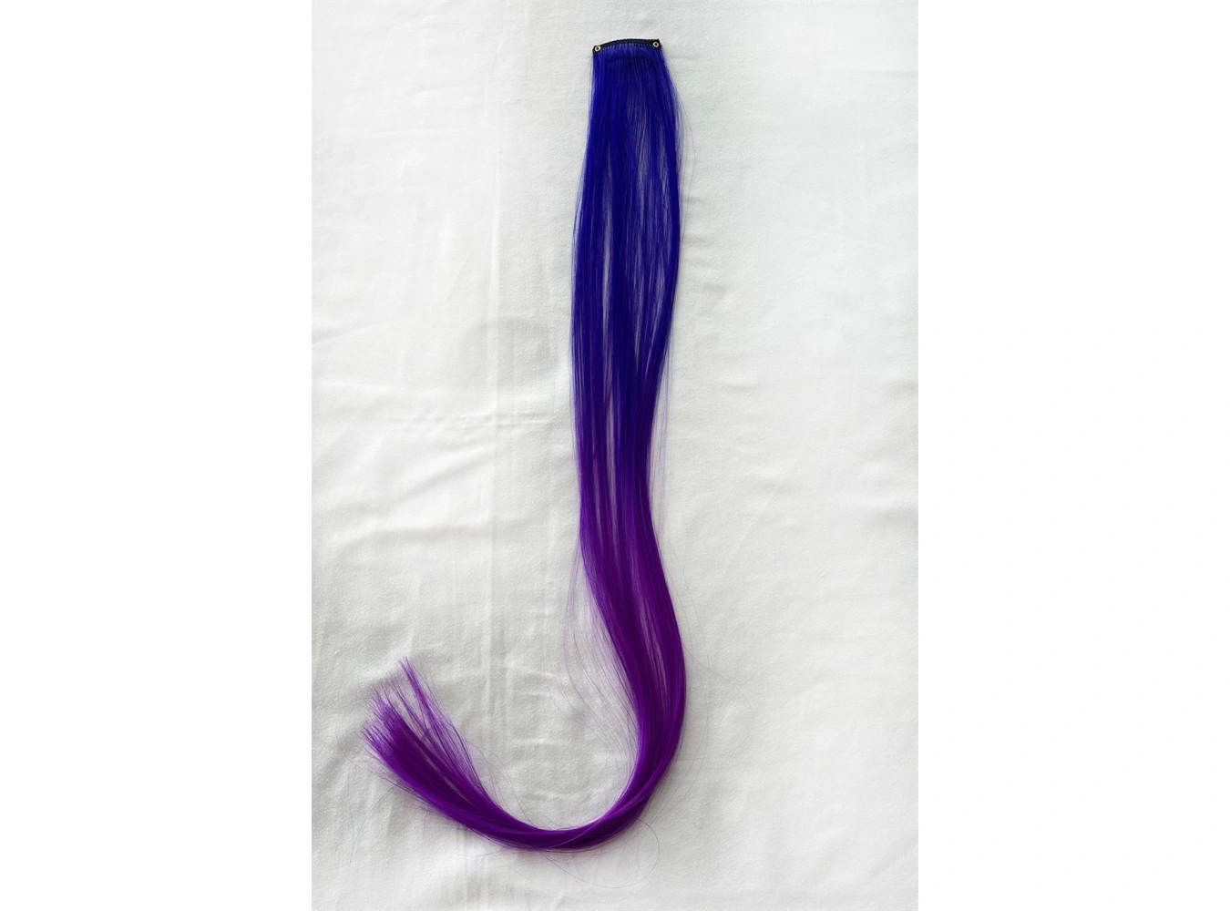 Yan Çıt Çıt Postiş / 2 Renk Ombre / 50 Cm