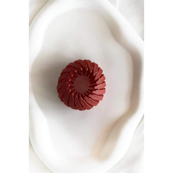 Kırmızı Renk Mat Saç Aparatı