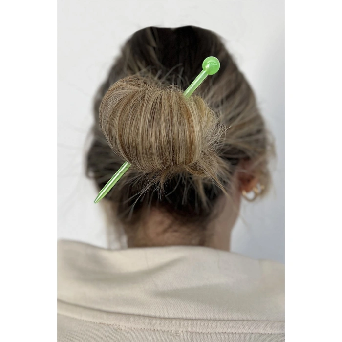 Renkli Kalem Topuz Tokası