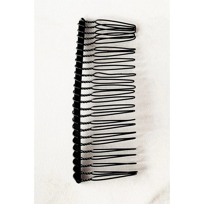 Siyah Renk Tel Tarak Toka