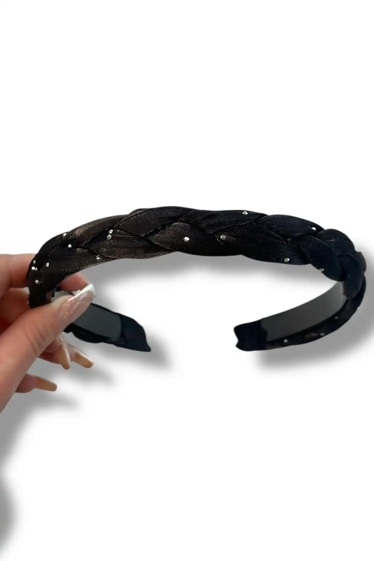 12´li Karışık Renk Örgü Detaylı Taç Set