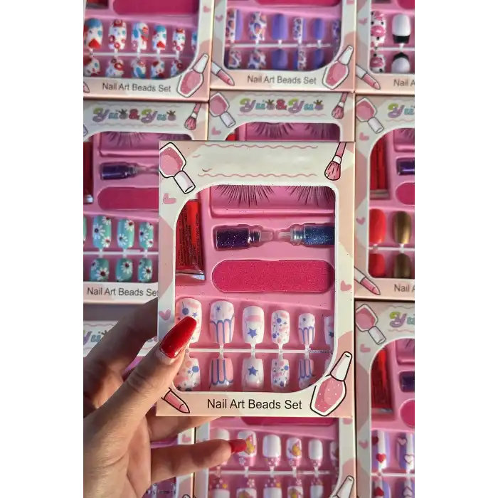 12li Karışık Figürlü Tırnak Set